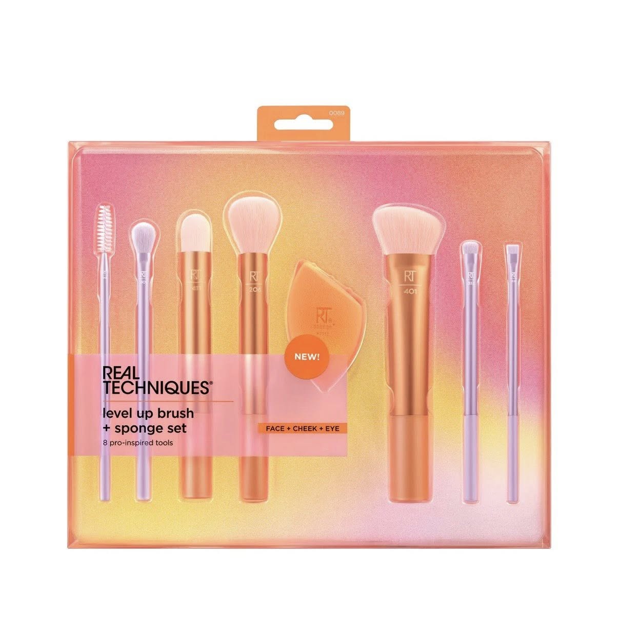Real Techniques Level Up Brush (Face+Cheek+Eye)