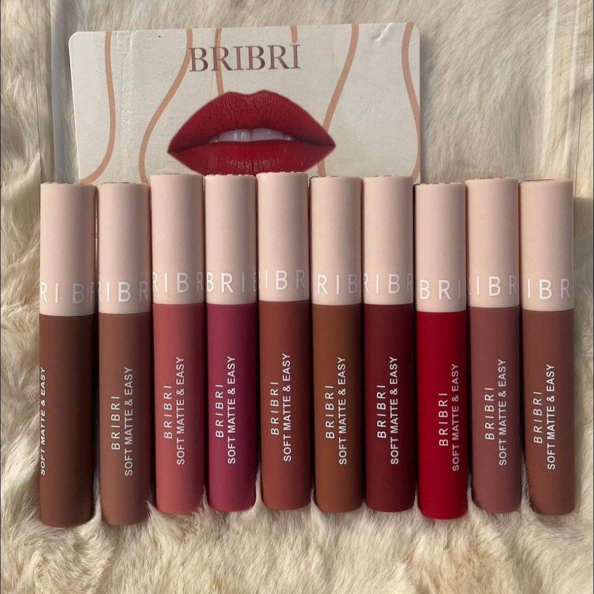 BRIBRI 10pcs Lipstick Set