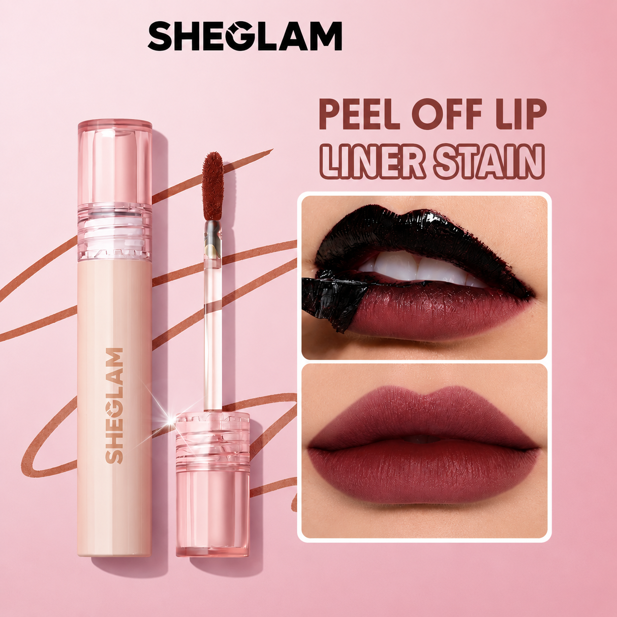SHEGLAM Fall In Line Peel Off Lip Liner Stain