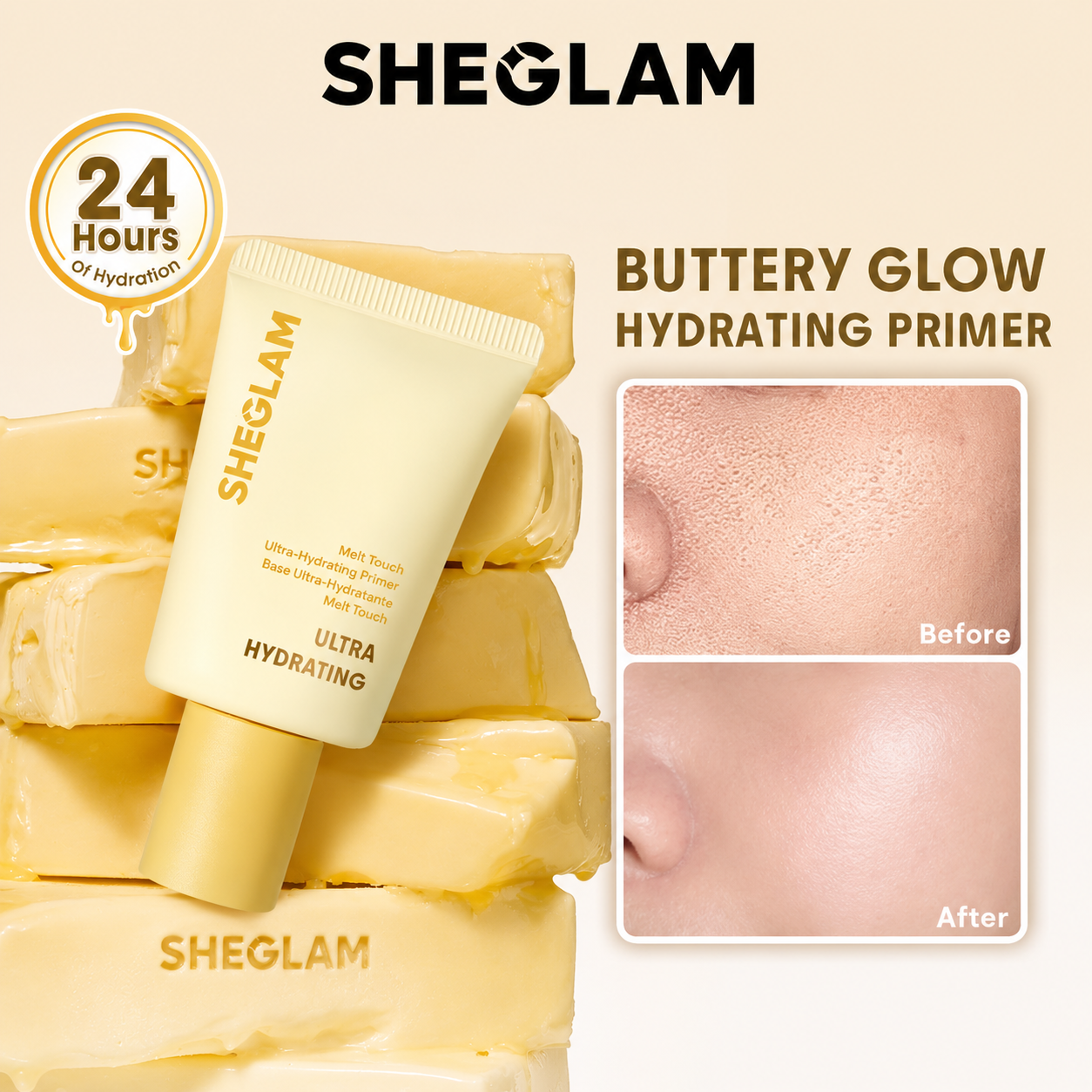 SHEGLAM Ultra Glow Buttery Hydrating Primer 30ml