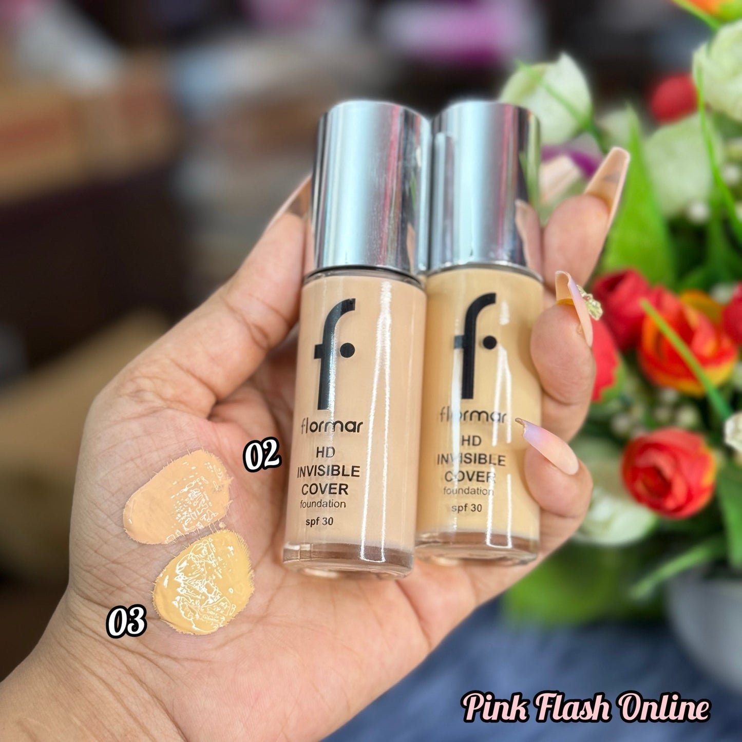 Flormar HD INVISIBLE COVER Foundation