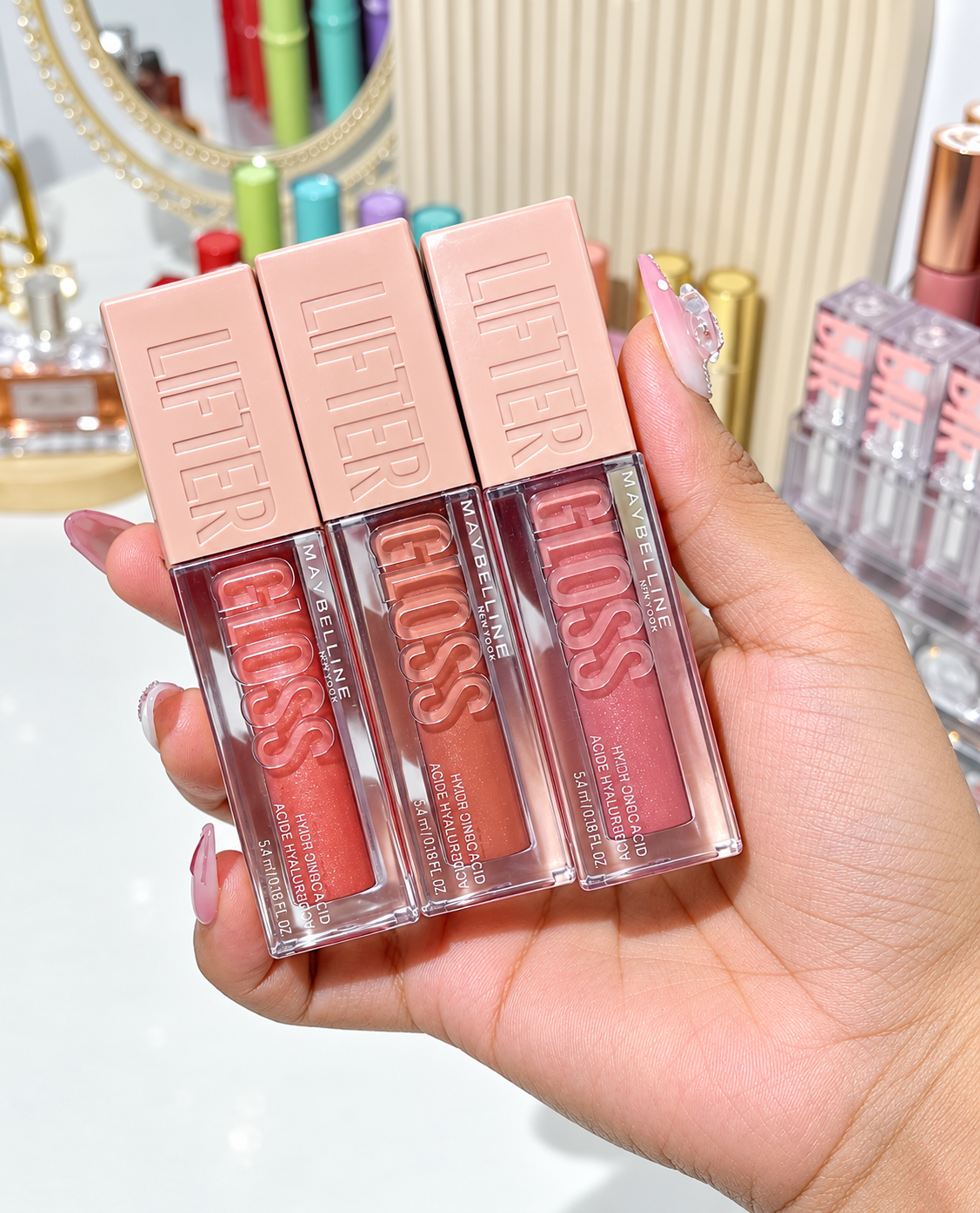 MAYBELLINE Lifter Gloss Plumping Hydrating Lipgloss with Hyaluronic Acid 5.4ml