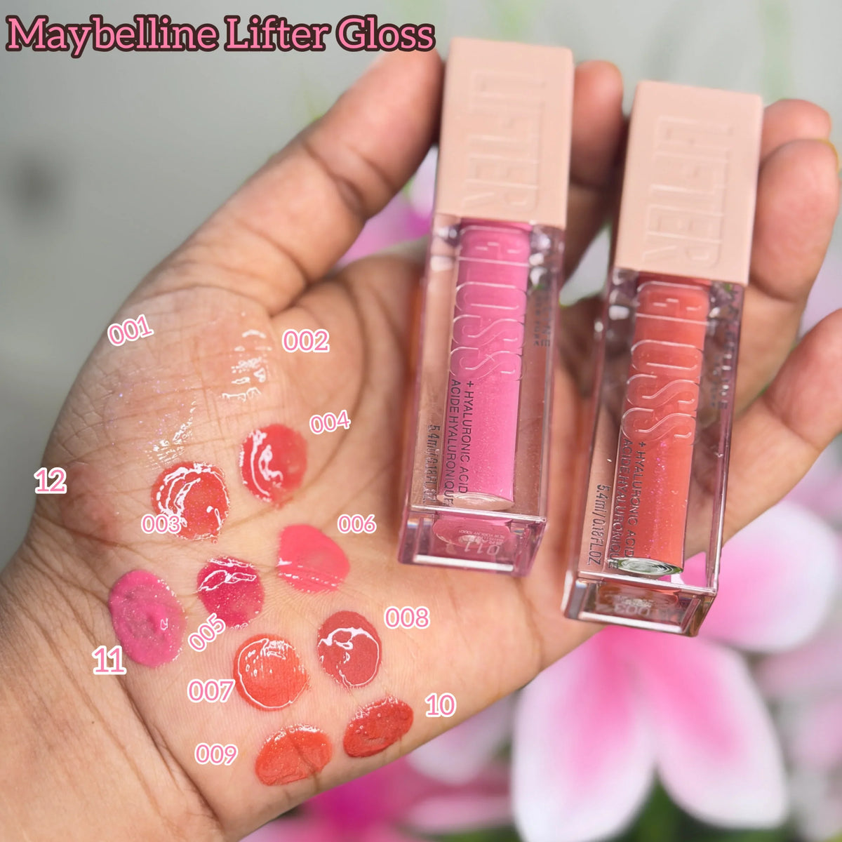 MAYBELLINE Lifter Gloss Plumping Hydrating Lipgloss with Hyaluronic Acid 5.4ml