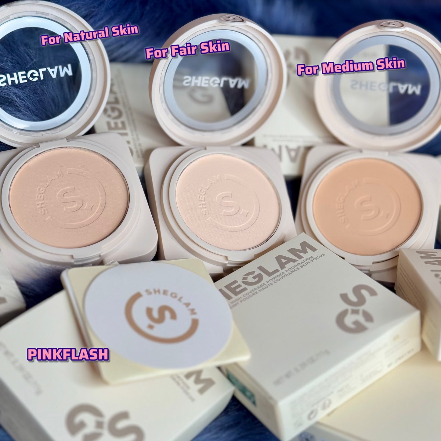 SHEGLAM Skin Focus High Coverage Compact Powder Foundation (Old Version)