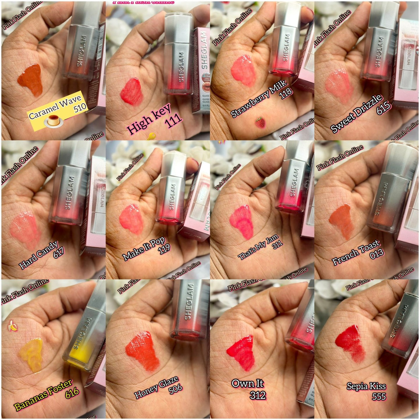 SHEGLAM Glass Lock Air Lip gloss