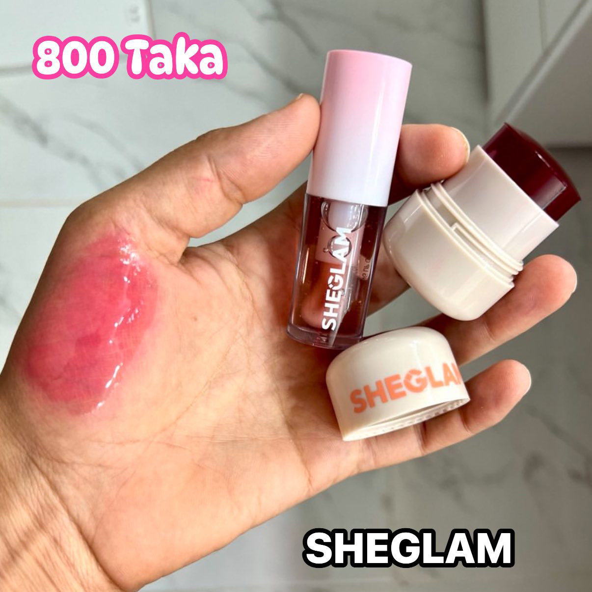 SHEGLAM Jelly Tint & Lip Oil (Lip Combo)