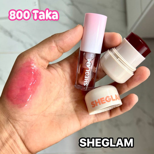 SHEGLAM Jelly Tint & Lip Oil (Lip Combo)